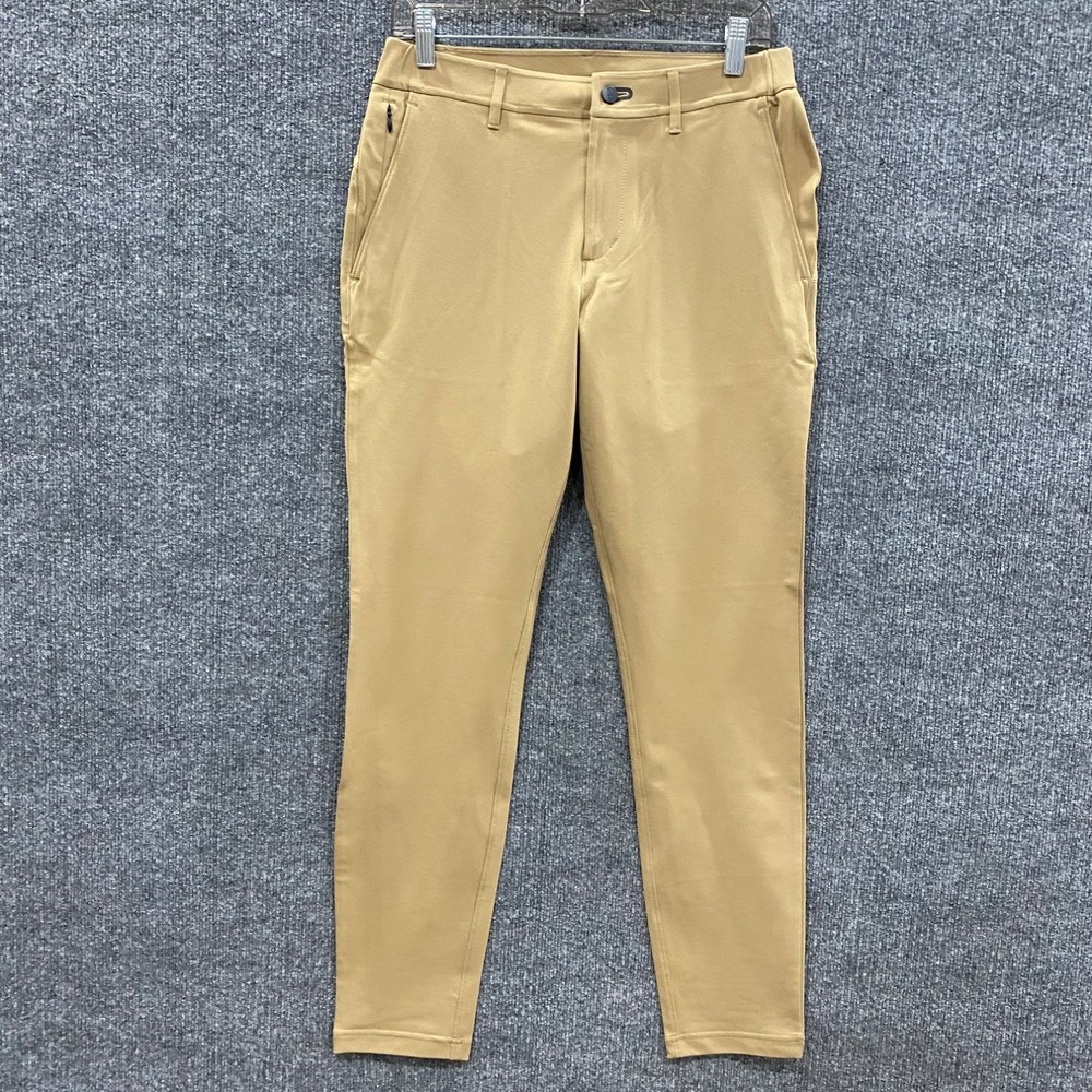 Public Rec All Day Every 5-Pocket Pants Mens 28x32 Khaki Stretch NWT Chino